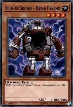 Boot-Up Soldier - Dread Dynamo - OP11-EN014 - Common - Unlimited Edition - Near - Image 1