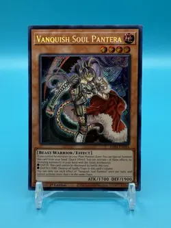Vanquish Soul Pantera (Secret Rare) - Quarter Century Stampede - YuGiOh! - NM - Image 1