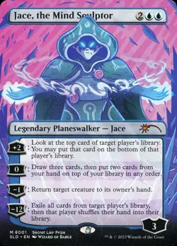 Jace, the Mind Sculptor Borderless custom card - Image 1