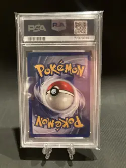 2000 Pokemon Rocket Dark Dragonite Holo Card PSA 9 Mint - Image 2