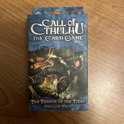 Call Of Cthulhu Card Game LCG The Terror Of The Tides Asylum Pack New Sealed - Image 1