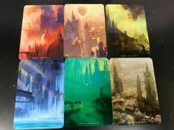 Magic the Gathering - 7 Card Boxes / Cases - RARE Set w/ Mana Dividers - MTG!! - Image 2