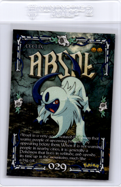 absol Peruvian Halloween Pokemon card - Image 1