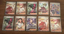 POKEMON TCG Lot Of 10 SCARLET & VIOLET/ MEGA ERA Full Art Trainer Cards - Image 2