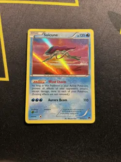 Suicune 30/122 PL -Holo Pokemon Card- XY Breakpoint (5q) - Image 1