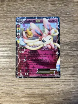 NM Sylveon EX RC21/RC32 Generations: Radiant Collection Holo Pokemon Card - Image 1
