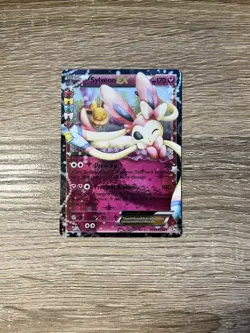 NM Sylveon EX RC21/RC32 Generations: Radiant Collection Holo Pokemon Card - Image 3