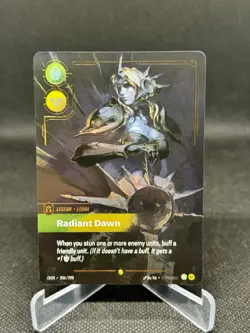 Riftbound Leona Card Radiant Dawn Origins #306/298 League Of Legends English - Image 1
