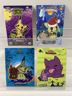 Pokemon Lot of 28 Cards and Stickers All Mimikyu #778 Mimikyu Pokemon Lot - Image 2