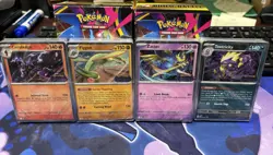Pokemon Phantasmal Flames Build Battle Stamped Promo Card Deck Set of 4 SEALED - Image 1