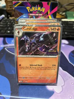 Pokemon Phantasmal Flames Build Battle Stamped Promo Card Deck Set of 4 SEALED - Image 4