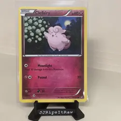 Clefairy 69/111 XY Furious Fists Pokemon Card - Image 1
