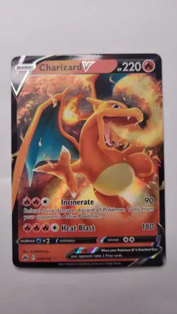 Charizard V 18/159 - Pokemon: Crown Zenith Ultra Rare - Tcg Card - NM - Image 1