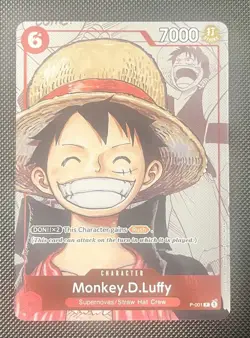 Monkey D Luffy P-001 One Piece Premium Collection 25th Promo Card English - Image 1