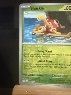 SHUCKLE - 5/197 Obsidian Flames - NM - Reverse Holo Common - Pokemon TCG Card - Image 2