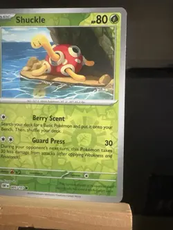 SHUCKLE - 5/197 Obsidian Flames - NM - Reverse Holo Common - Pokemon TCG Card - Image 3