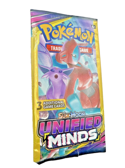 Pokemon Sun & Moon Unified Minds | 3 Card Mini Booster Pack Factory Sealed - Image 4