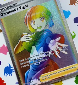 Gardenia’s Vigor 202/189 Astral Radiance NM Pokemon Card - Image 2