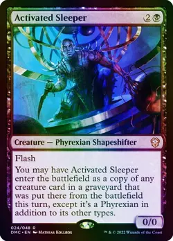 Activated Sleeper Commander: Dominaria United NM MTG Foil - Image 1
