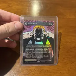 Mtg Spider Man Eddie Brock Mythic Foil Full Art Venom - Image 1