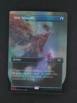 MTG: Modern Horizons 3 - Borderless Foil - Strix Serenade - NM - Image 1