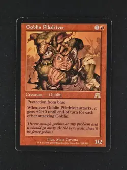 MTG: Onslaught - Goblin Piledriver - MP - Image 1