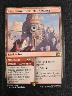 Mtg Final Fantasy: Lindblum, Industrial Regency - NM - Image 1