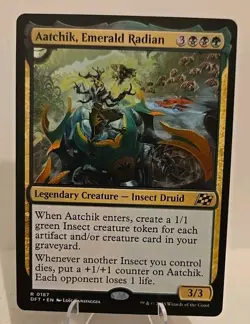 Aatchik, Emerald Radian MTG Aetherdrift Regular - Image 1
