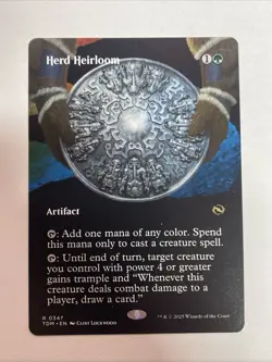 Herd Heirloom (Borderless) Tarkir: Dragonstorm #347 Rare - Image 1