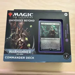MTG Warhammer 40,000 Commander Deck - Necron Dynasties - Sealed, Brand New! 195166173764 - Image 1