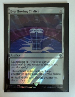 MTG: Everflowing Chalice (Surge Foil) Commander: Final Fantasy Foil NM - Image 1