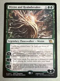 MTG / Wrenn and Realmbreaker / MOM / #217 / Regular / Mythic / NM - Image 1