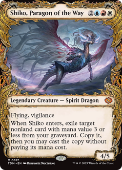 Shiko, Paragon of the Way (Showcase) [Tarkir: Dragonstorm] - Image 1