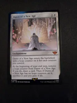MTG Dawn of a New Age Universes Beyond: the Lord of the Rings Regular Finish NM - Image 1