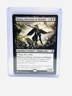 Magic The Gathering, Drana, Liberator of Malakir, Battle for Zendikar, MT/NM - Image 1