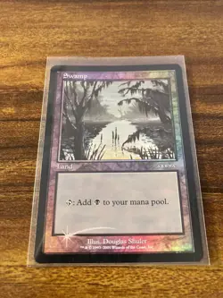 MTG✨Arena League Promo 2001 SWAMP FOIL (Ice Age)✨Arena NM/MINT D. Shuler Art - Image 5