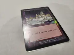 MTG 1x Mountain - DCI Arena 2001 promo Ice Age FOIL art Arena Promos *SEE PICS* - Image 2