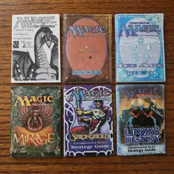 6 different Magic The Gathering pocket rule books - Image 1