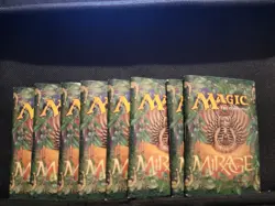 Lot of 8 MTG Rule Books Mirage English - Image 1