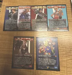 Magic: The Gathering Final Fantasy NM Non-Foil Borderless Lot of 6 - Image 1
