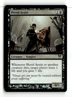 MTG Foil Blood Artist - Avacyn Restored Moderately Played English - Image 1