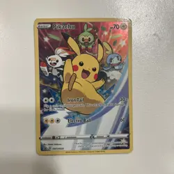 Pokemon TCG SWSH Blackstar Promo: Pikachu #SWSH020 Full Art NM/vlp - Image 3