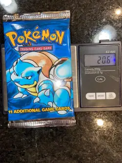 1999 Pokemon Blastoise Base Set Booster Pack🔥 Factory Sealed WOTC 742818061582 - Image 1