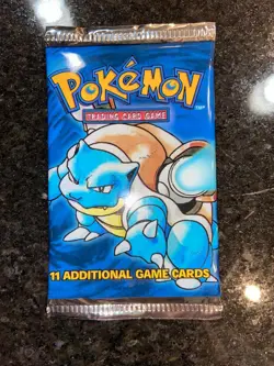 1999 Pokemon Blastoise Base Set Booster Pack🔥 Factory Sealed WOTC 742818061582 - Image 2