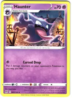 Haunter 65/196 Pokemon SWSH: Lost Origin - Image 1