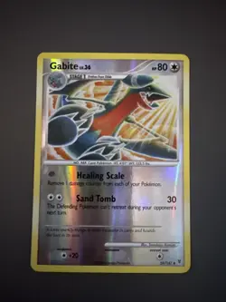 Pokemon TCG Gabite 59/147 Reverse-Holo Platinum Series Supreme Victors 2009 NM - Image 2