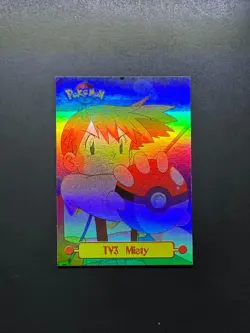 topps Pokemon TV Animation Edition Series 1 Rainbow Foil TV3 Misty - Image 1
