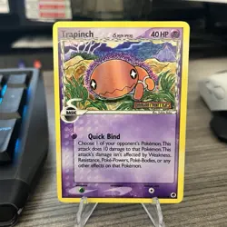 Pokemon Trapinch Delta Species 69/101 Dragon Frontiers Reverse Holo LP - Image 1