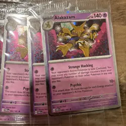 Pokemon Sealed Promo Lot Of 20 Alakazam (10) Chien-Pao (10) Blister Exclusive - Image 2
