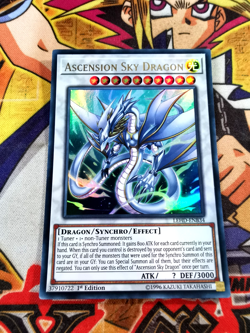 Ascension Sky Dragon lehd-enb34 1st Edition (LP) Ultra Rare Yu-Gi-Oh! - Image 1
